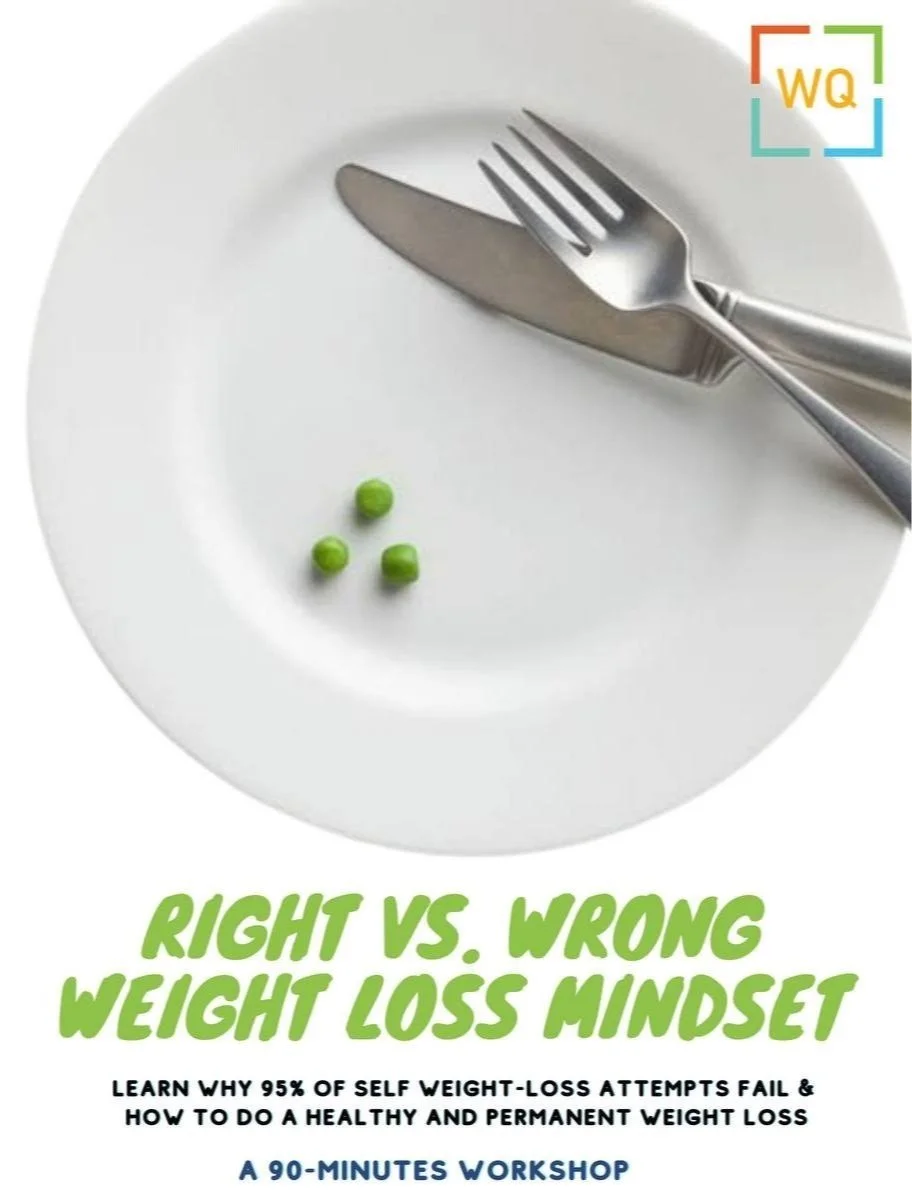 Eat, Delete, Complete - A workshop on Weight Loss