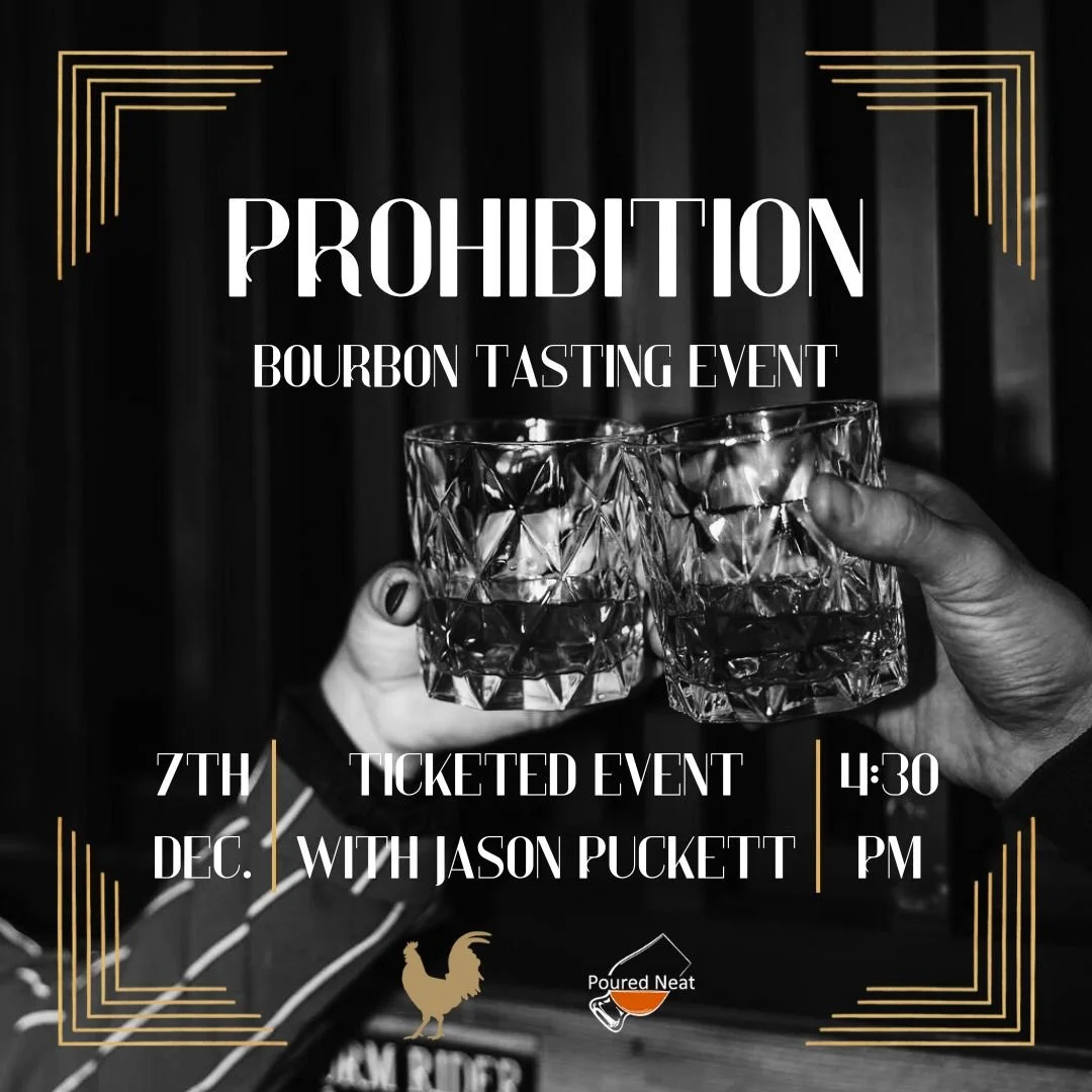 Ticketed Event - Prohibition Bourbon Tasting Event with Jason Puckett 