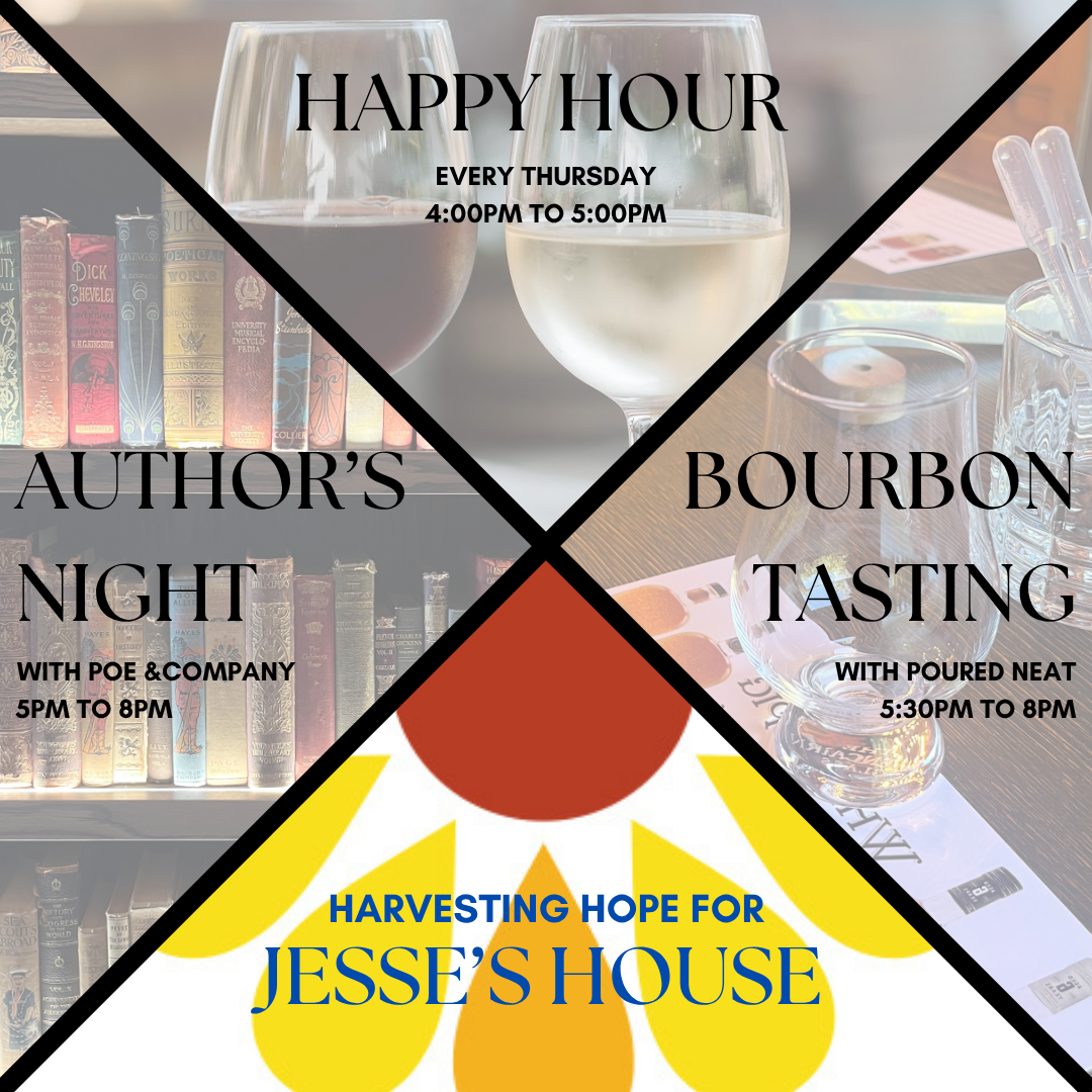 "Books &amp; Bourbon" Supporting Jesse's House 