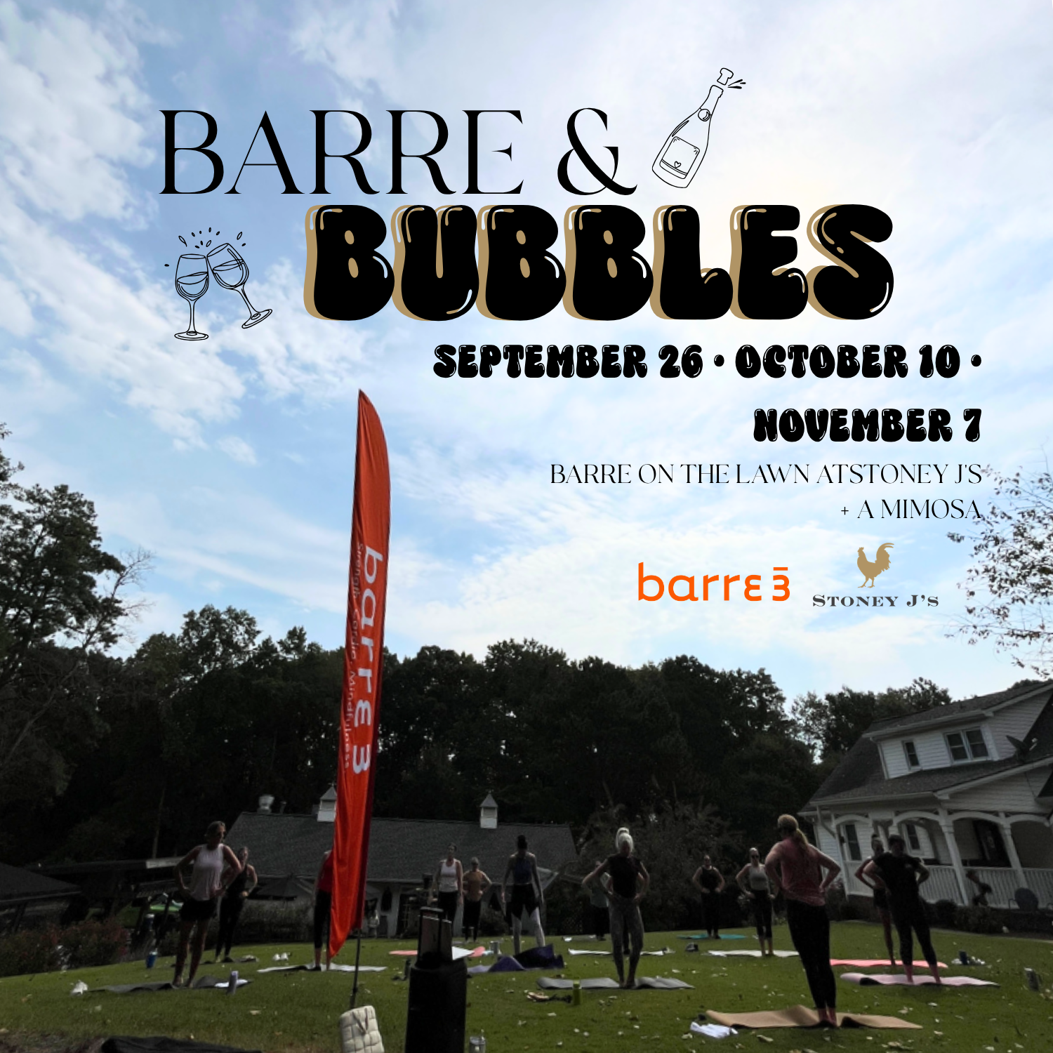 Barre & Bubbles - October 10