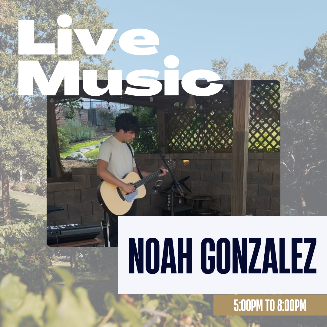 Live Music - Noah Gonzalez (5-8pm)