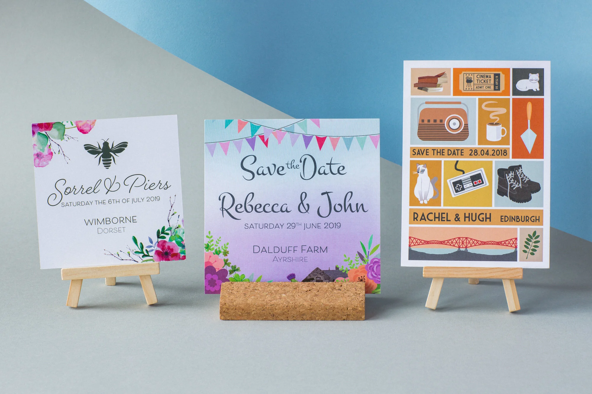 It’s all in the Words with your Save the Date Stationery