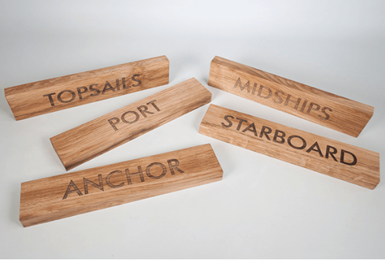 Wooden table place card inspiration