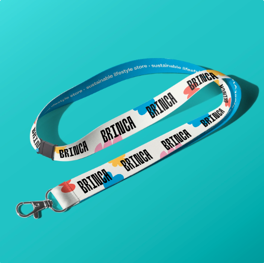 Personalised printed lanyards