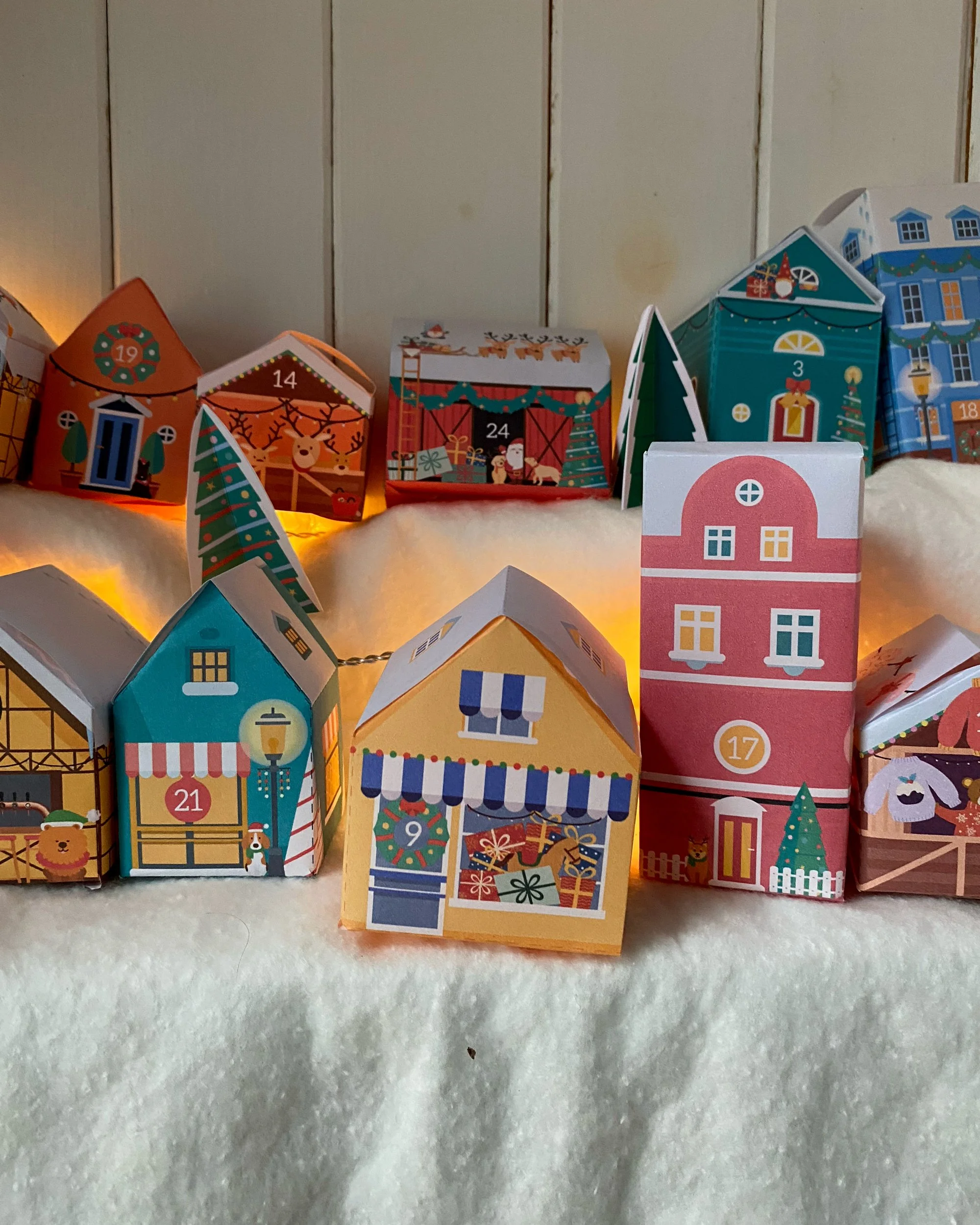 Build your own Christmas Advent Village Kit