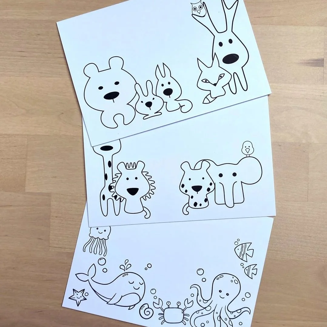 origami-fox-stationery-super-seconds-festival-animal-line-up-cards-belly-band-open-POST.jpg