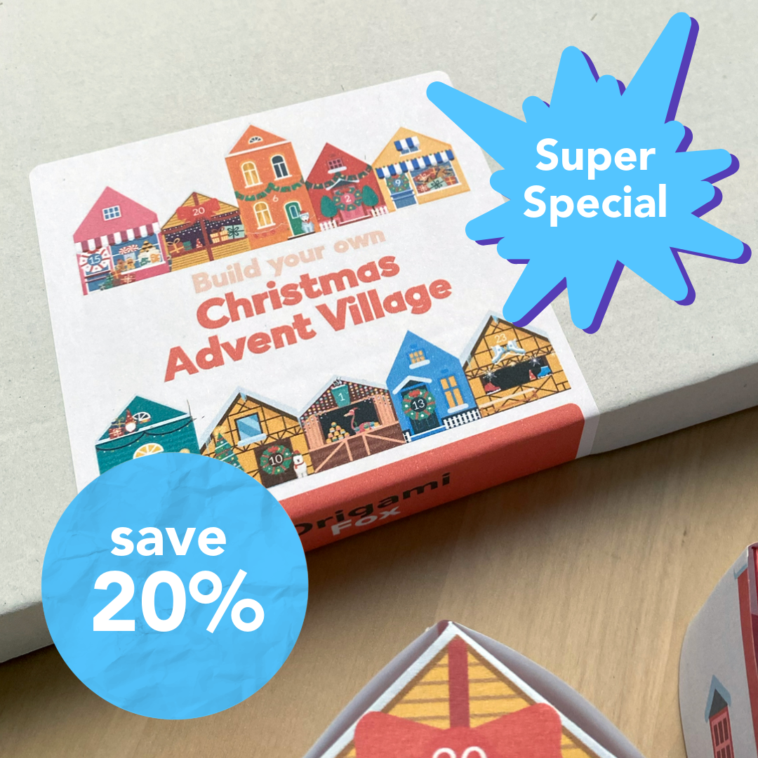 Build your own Christmas Advent Village Kit