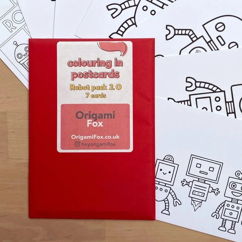 origami-fox-stationery-super-seconds-festival-robots-2-cards-envelope-pack-7-postcards-POST.jpg