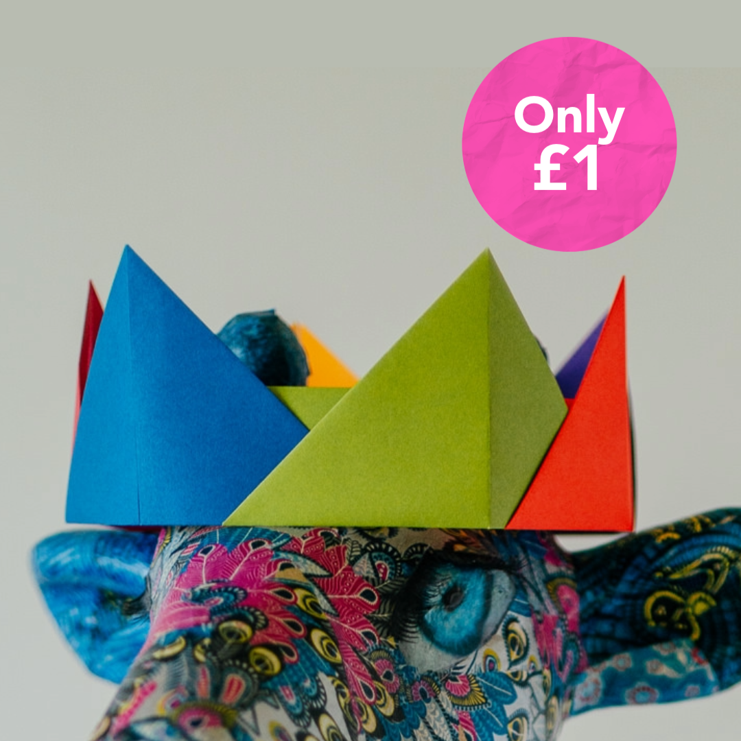 Origami Crown Making Kit