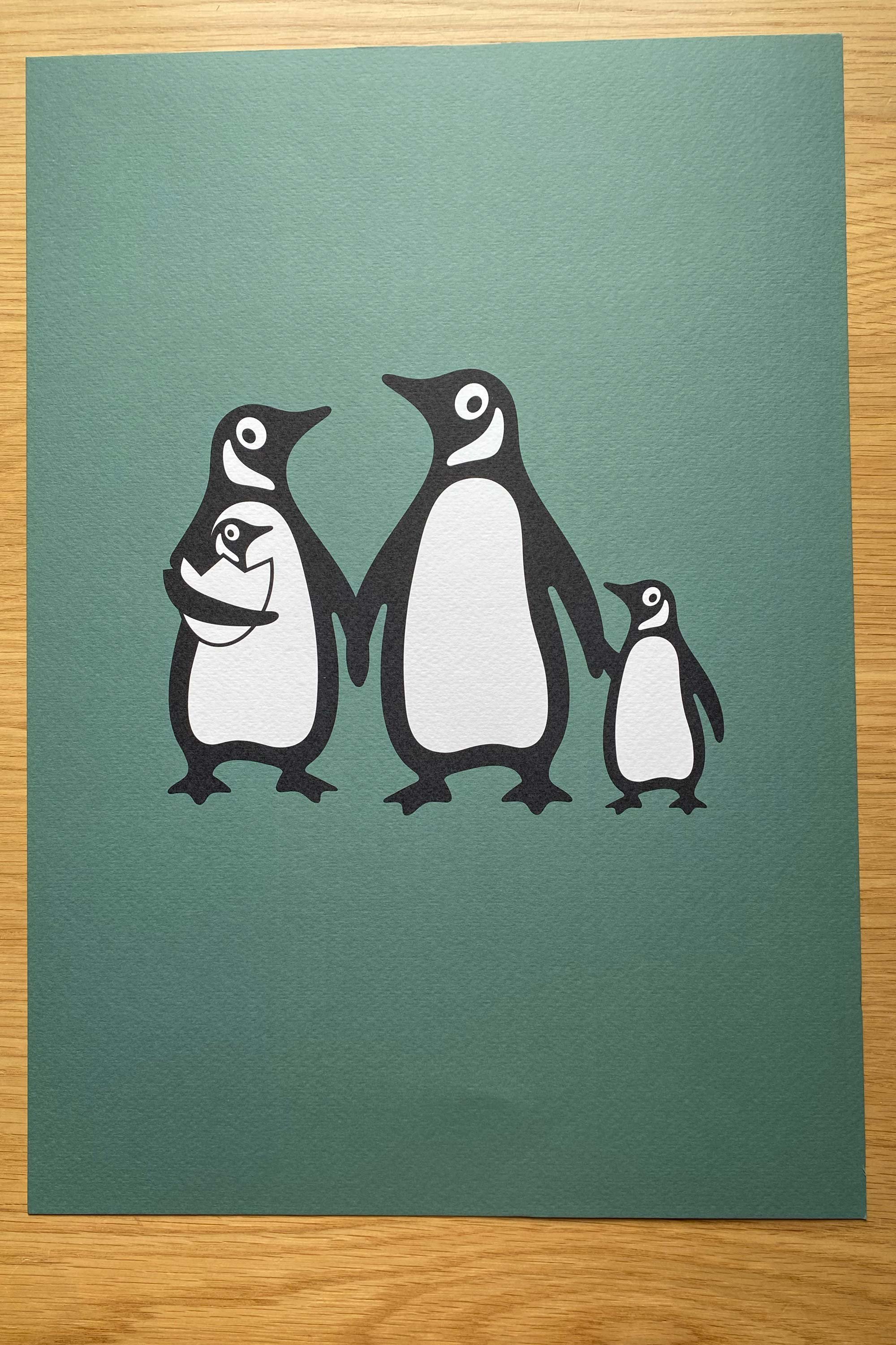 Origami-Fox-Penguin-Book-Family-portrait-print.jpg