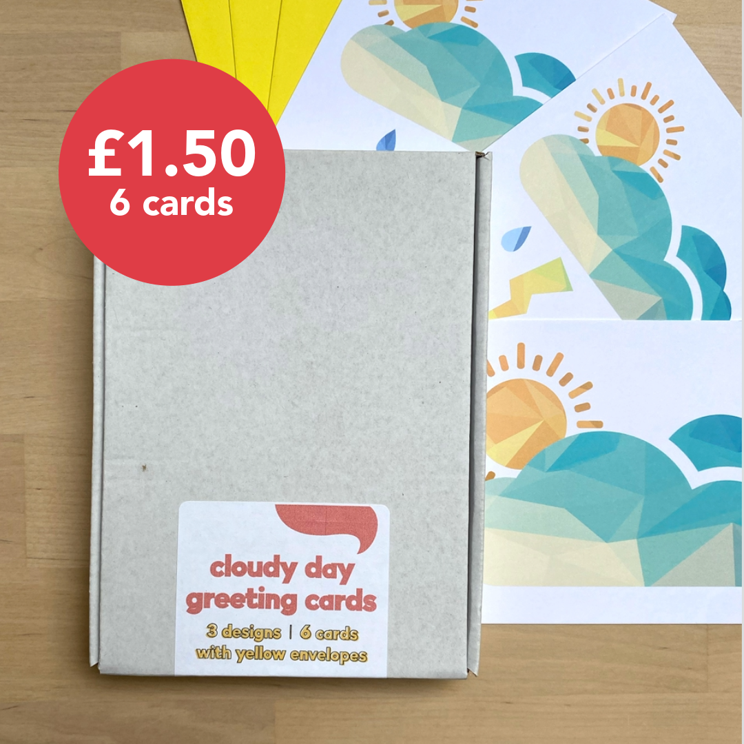 Weather Greeting Cards (pack of 6 with envelopes)