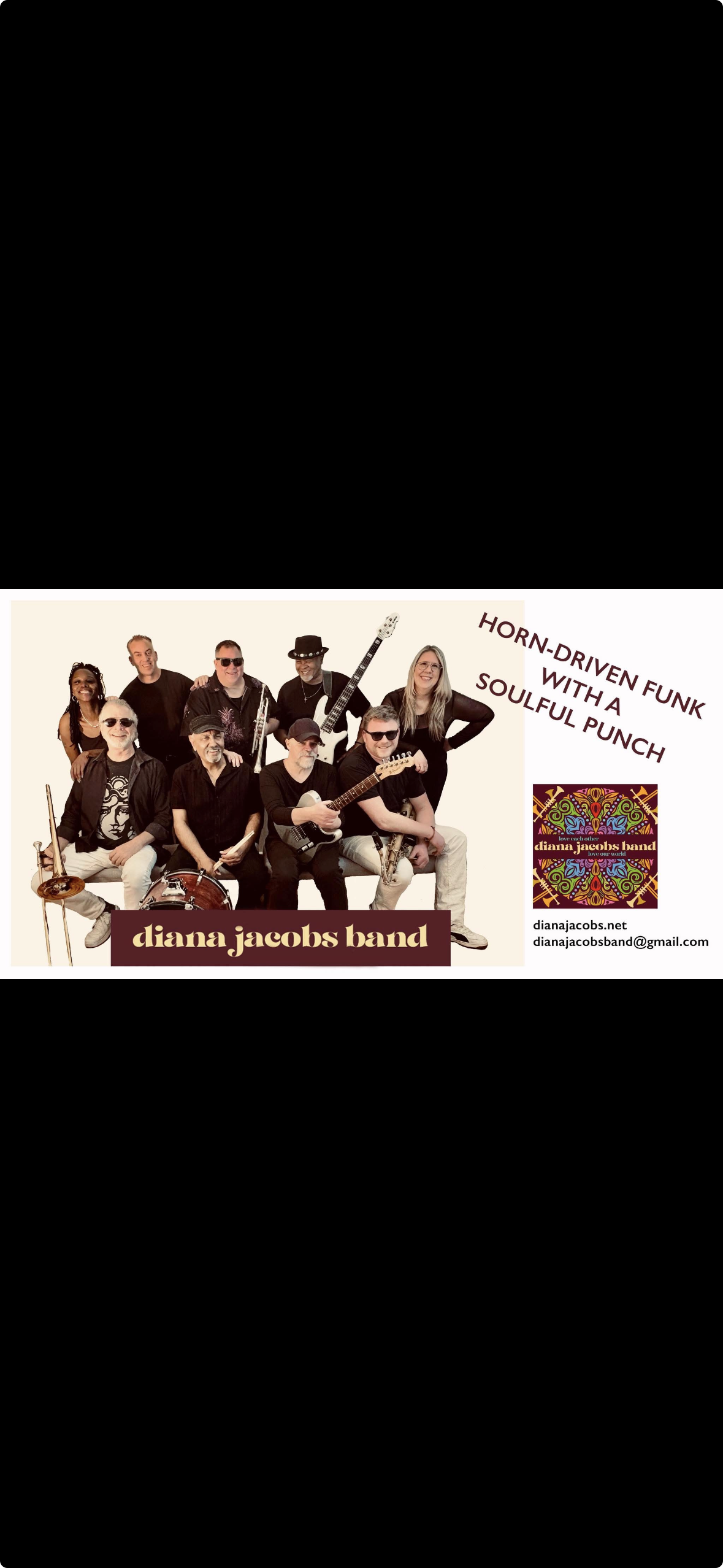 Friday Night live music with Diana Jacobs Band!