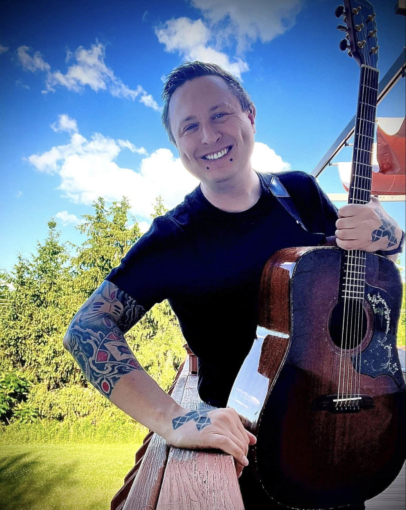 Wine Wednesday music with Caleb Liber