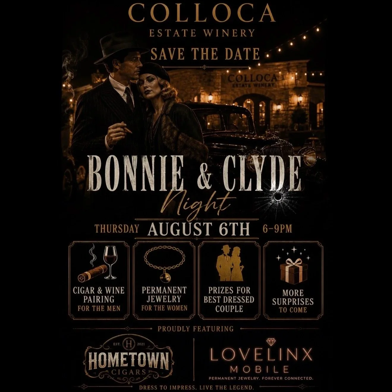 Bonnie and Clyde Night Out!