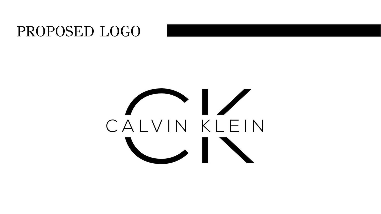 Calvin Klein Rebranding — DANIELLE PIPPIN