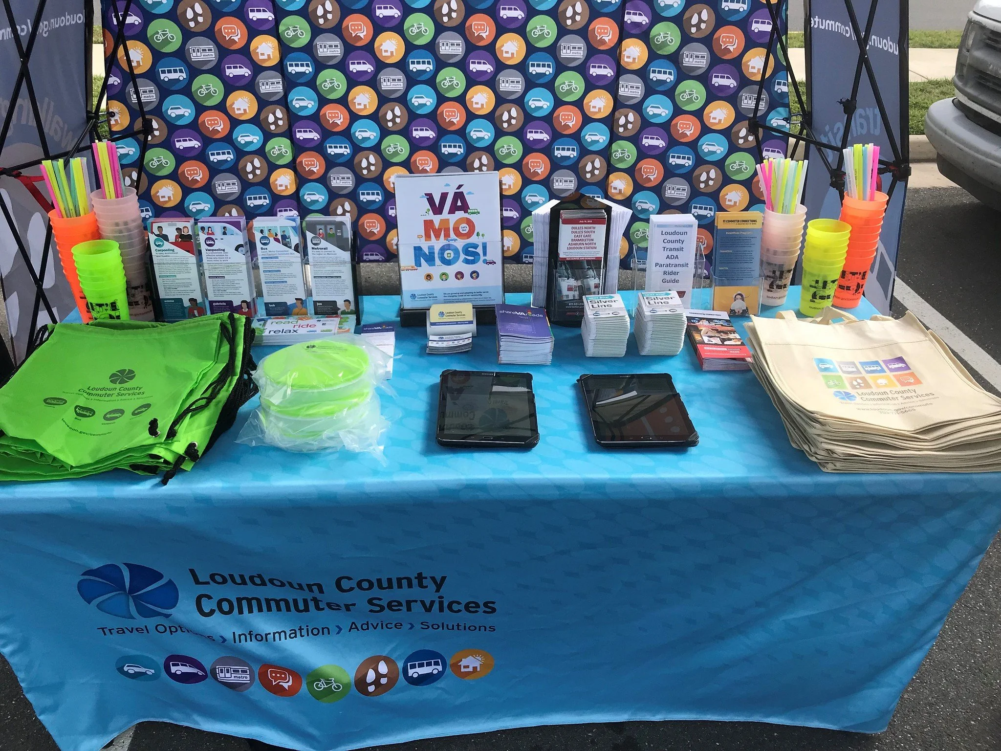 NeoNiche Strategies - Loudoun County Commuter Services - Outreach Materials