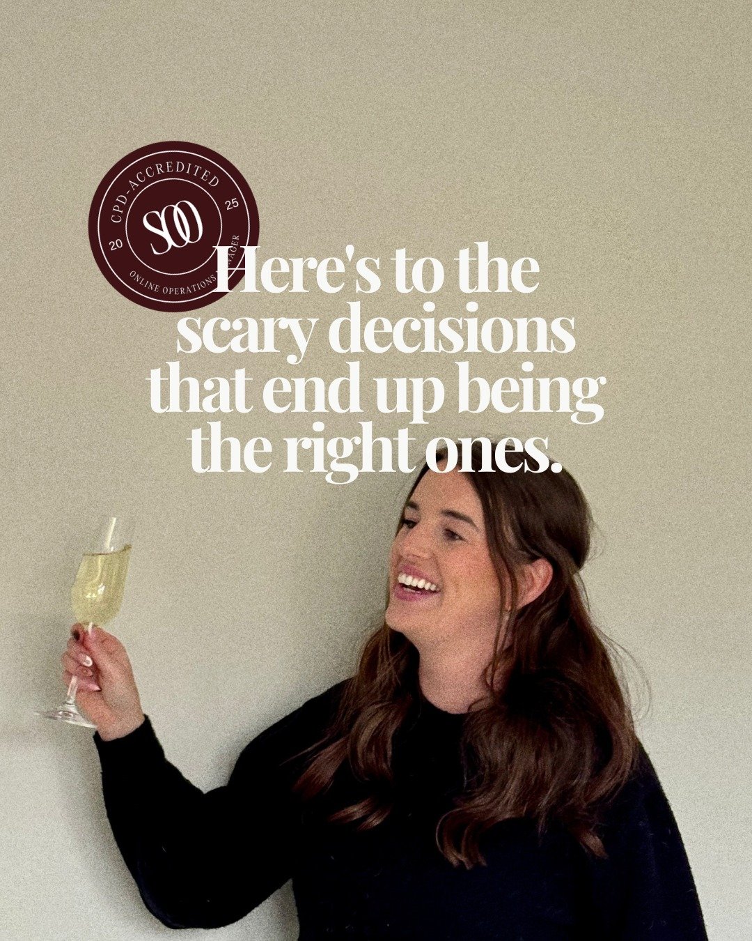 This year I made the biggest investment I've ever made in my business. &pound;4,000 total on courses, training, and upskilling myself, including an Online Operations certification.

I was terrified. I hovered over the payment button for 3 days. I won