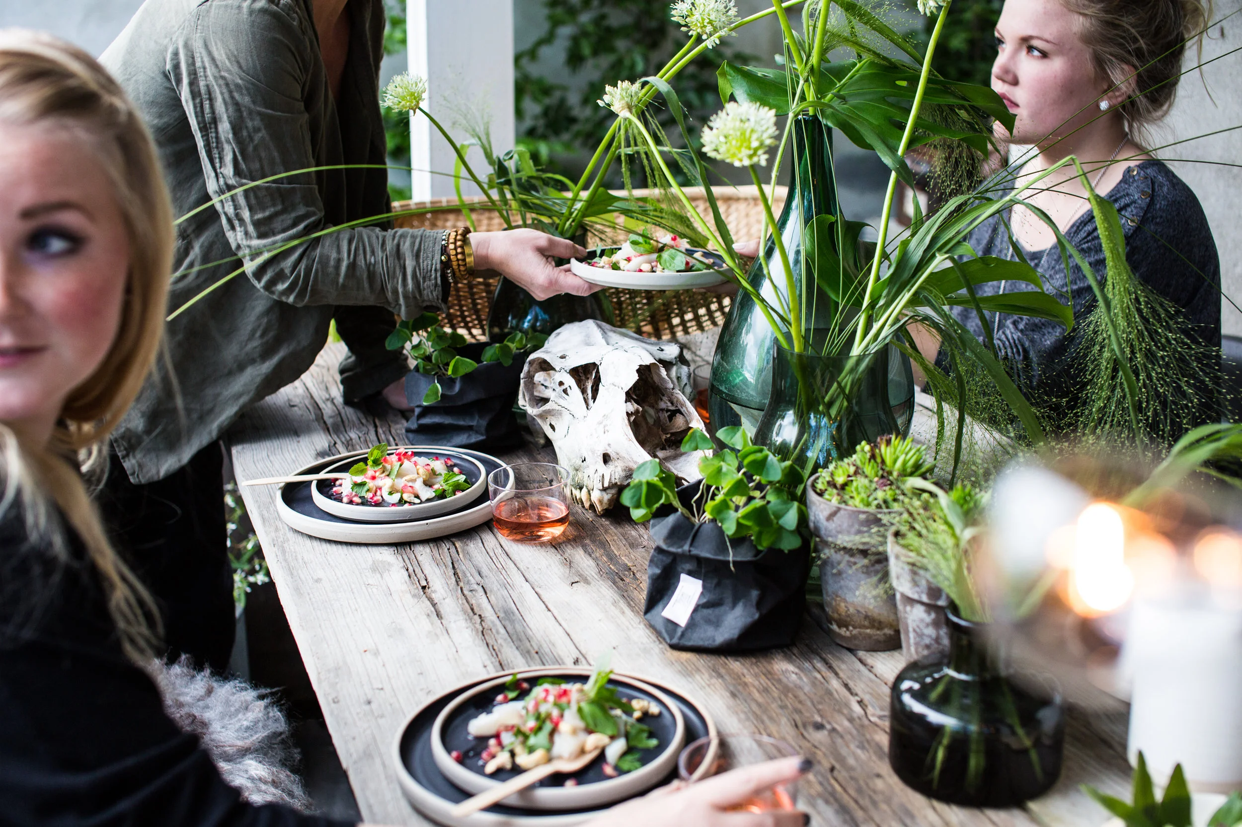 CHEVICHE MED GRANATEPLE