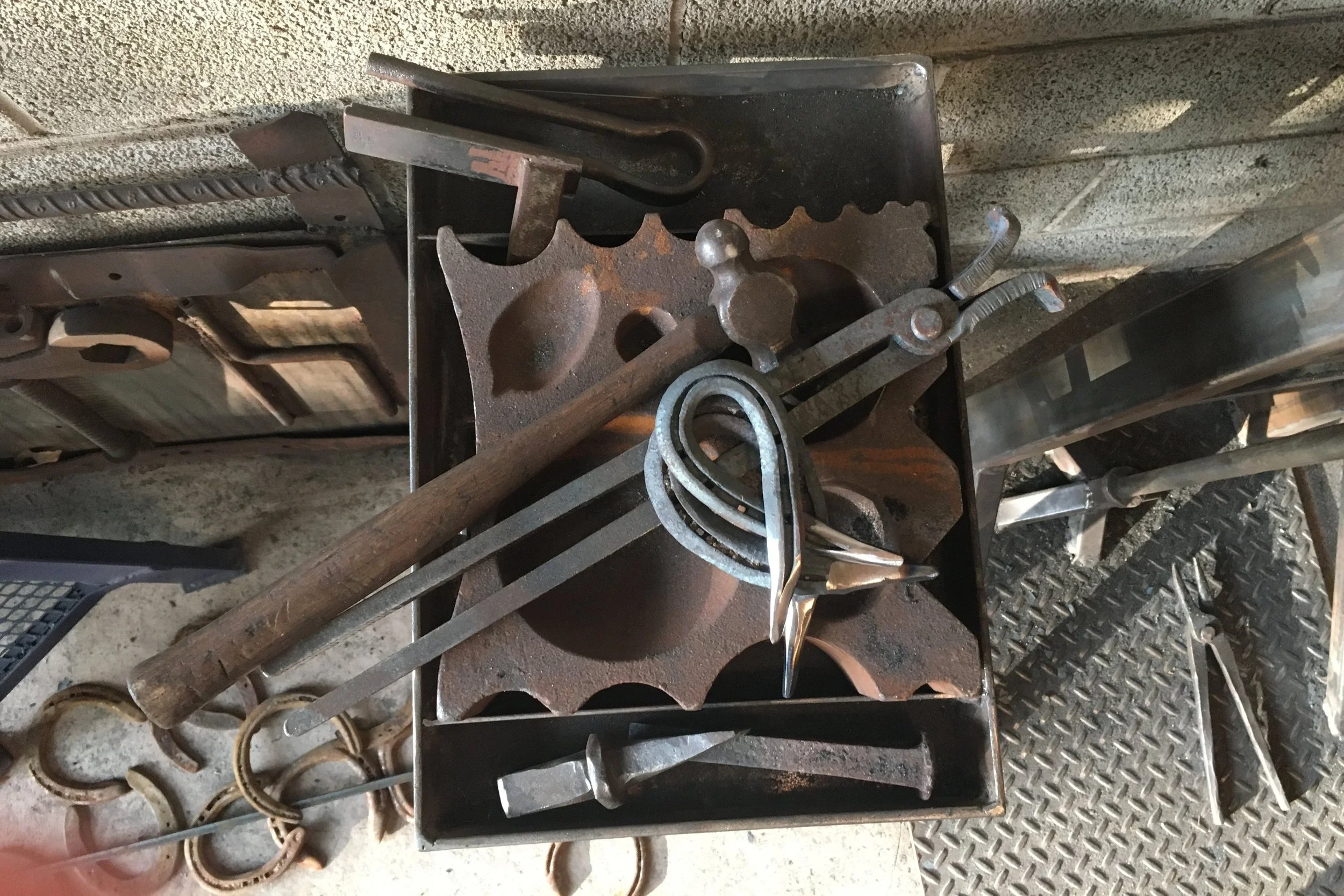Swage Block.