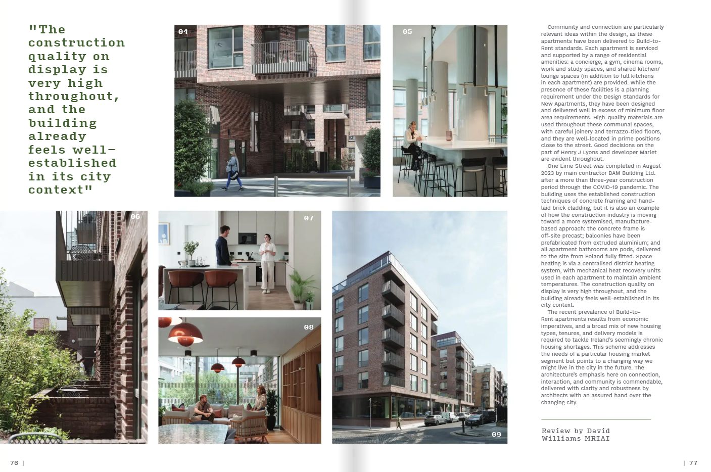 David Williams Architect Architecture Ireland Magazine