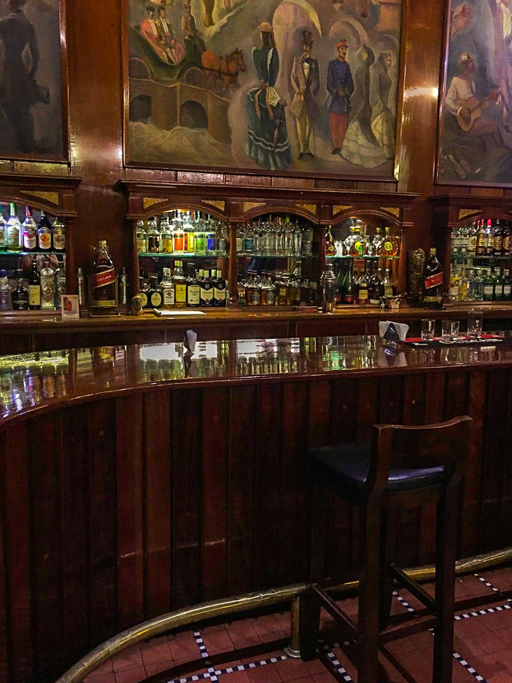   Hotel Maury; A traditional style saloon bar in Lima where Pisco Sours was thought to be created.  