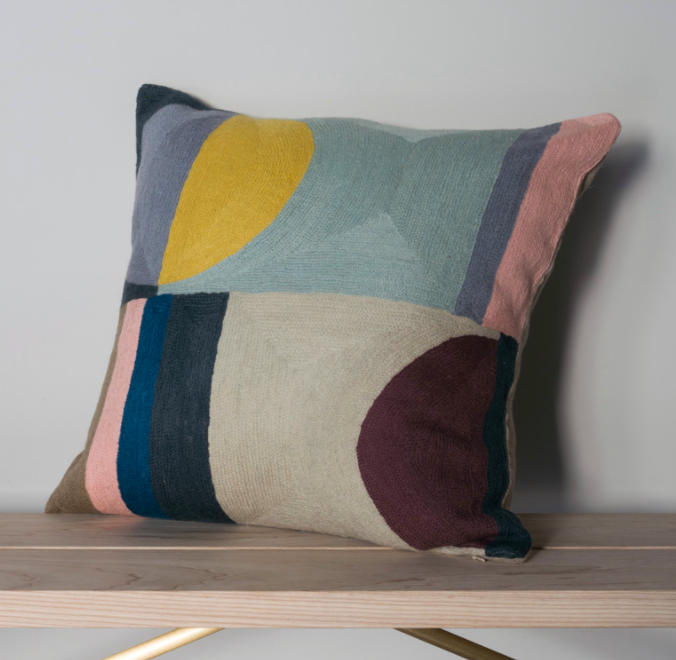 Niki Jones - Wassily Multicoloured Cushion Cover 