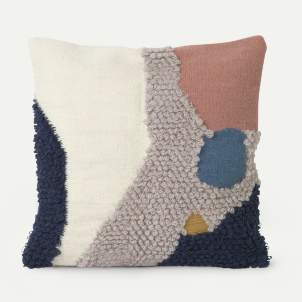 Ferm Living - Multicoloured Loop Cushion