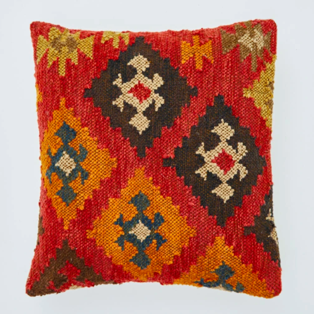 Weaver Green - Nomad Patara Cushion Red