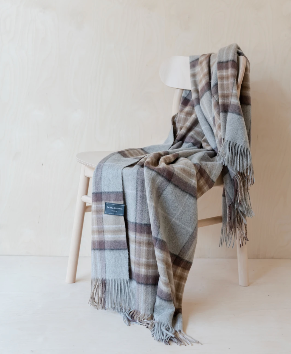 The Tartan Blanket Company - Cashmere Knee Blanket in Mackellar Tartan