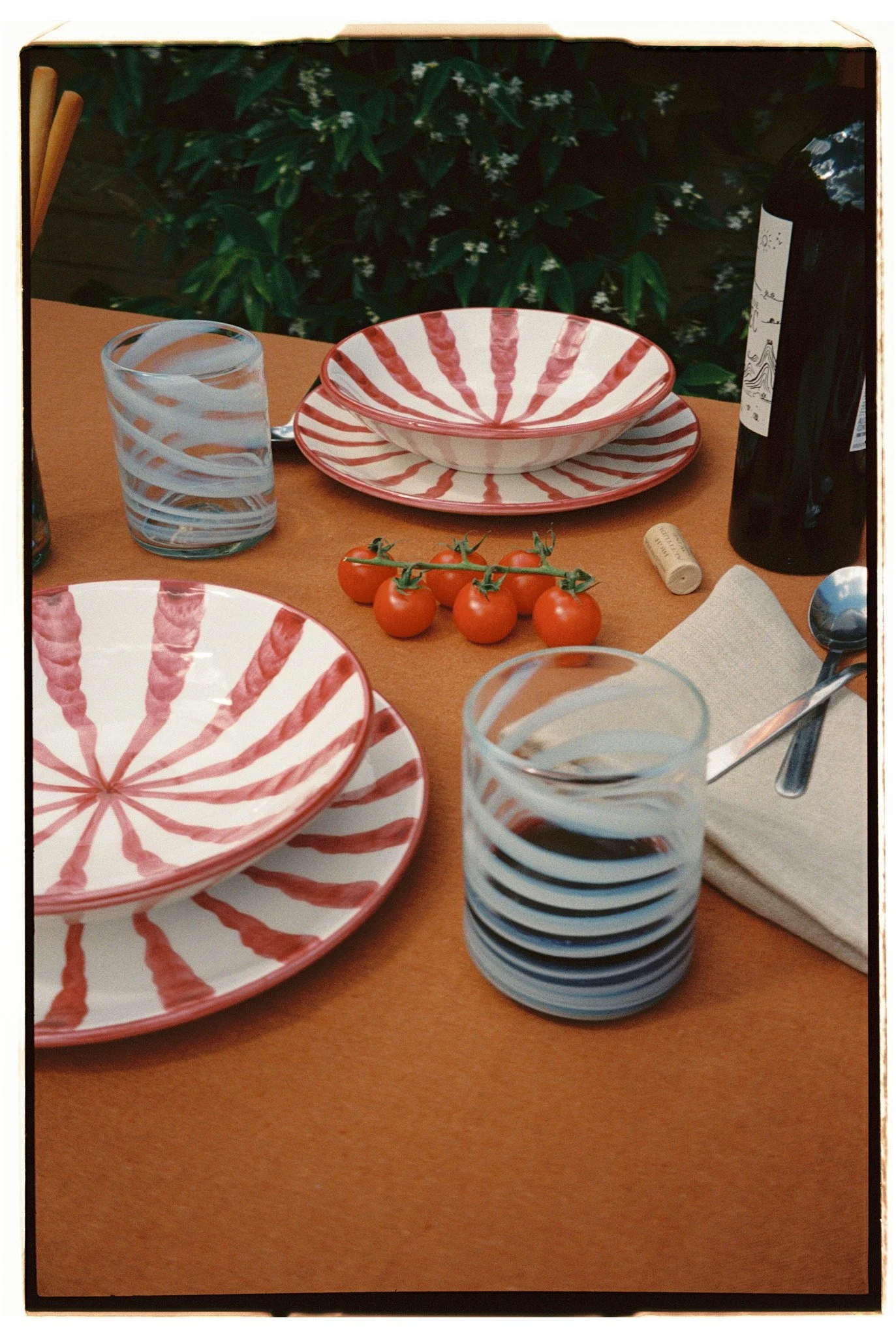 …And then on the table