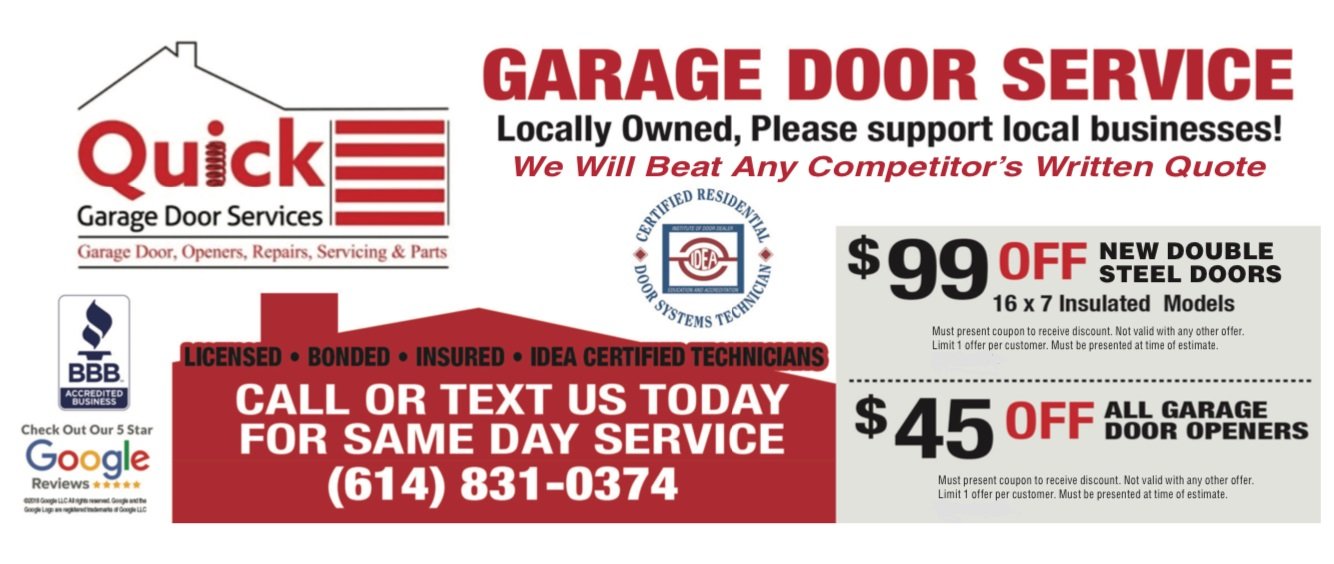 Garage Door Installation Columbus Ohio Columbus Garage Door — QuickGDS