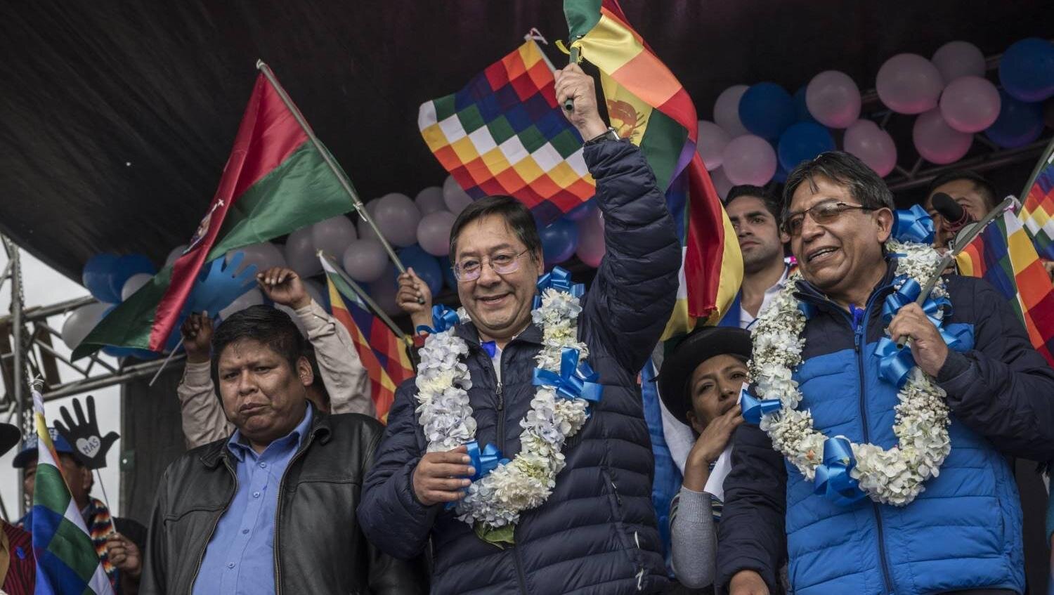 Arce del MAS, se alza con la victoria presidencial en Bolivia