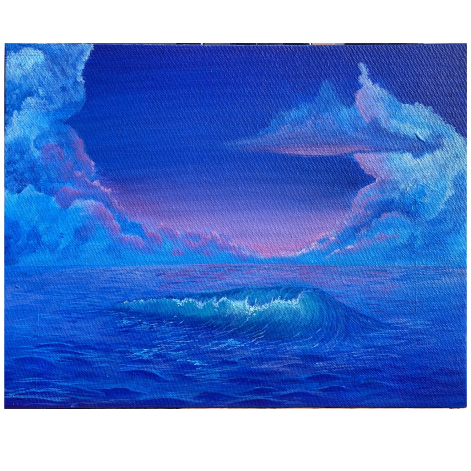 Desire’s Sunset Original Canvas Painting