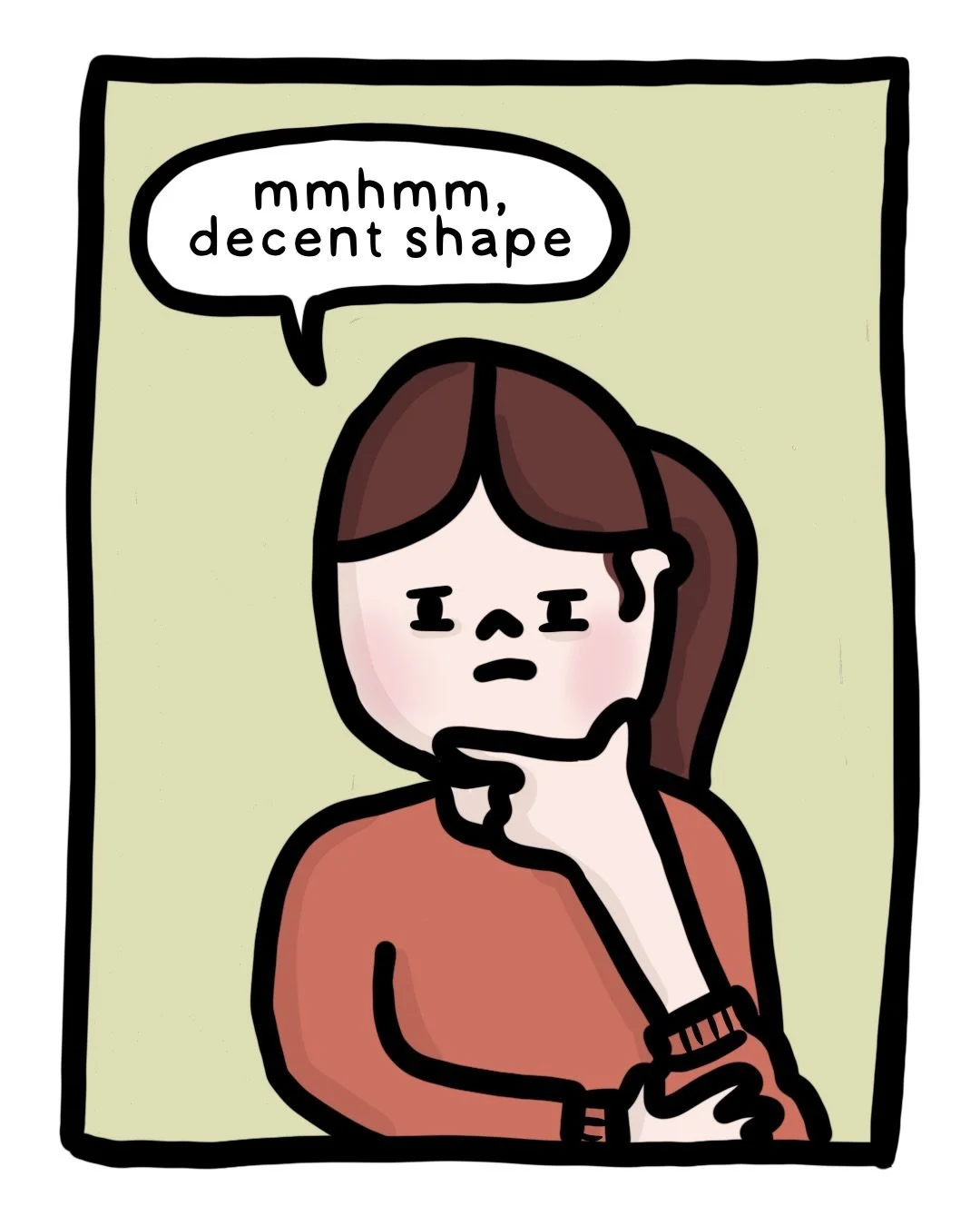 If it&rsquo;s not perfect, don&rsquo;t even think about it. #comic #christmas