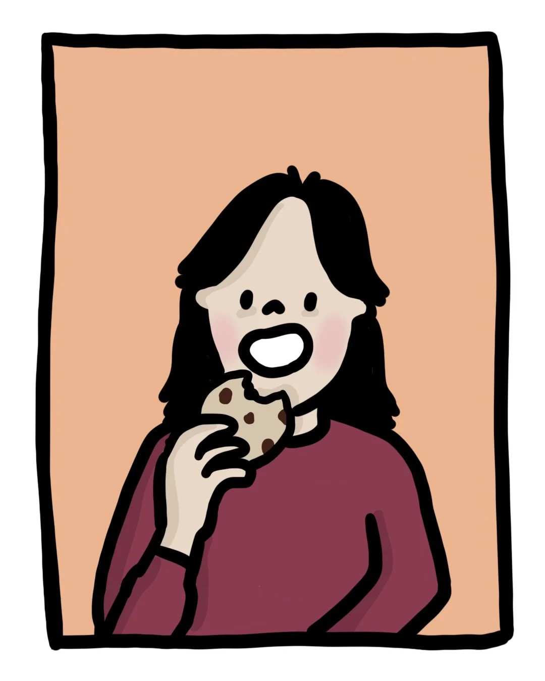 I&rsquo;m eating nothing but cookies and chocolates for the next few days and then it&rsquo;s official&hellip; HIBERNATION! #comic