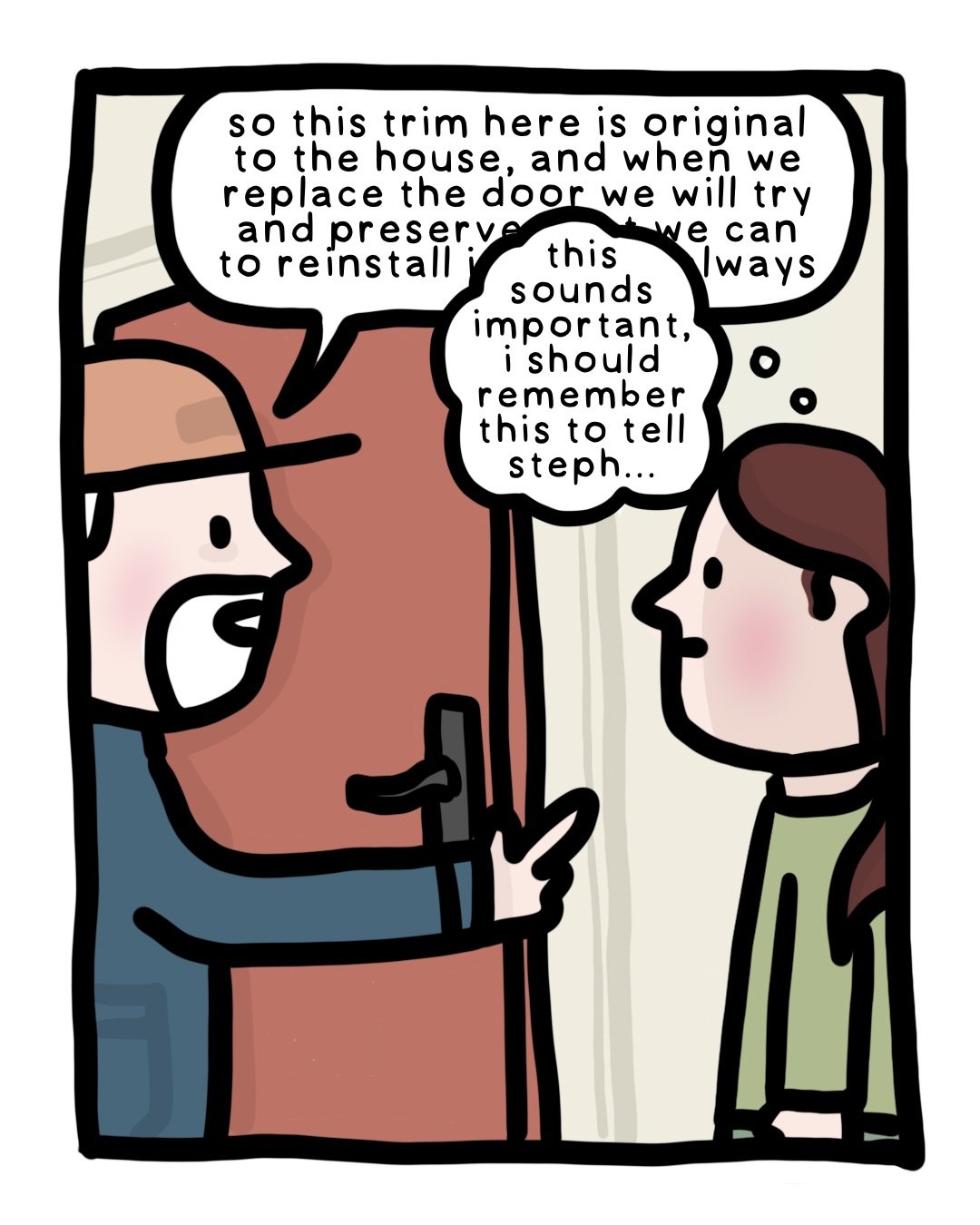 Listening&hellip;she said she tried! #comic