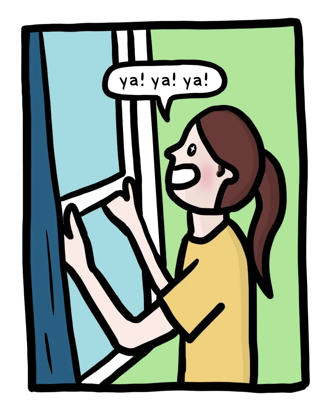 It&rsquo;s barely above zero and all the windows are immediately open!!! #comic