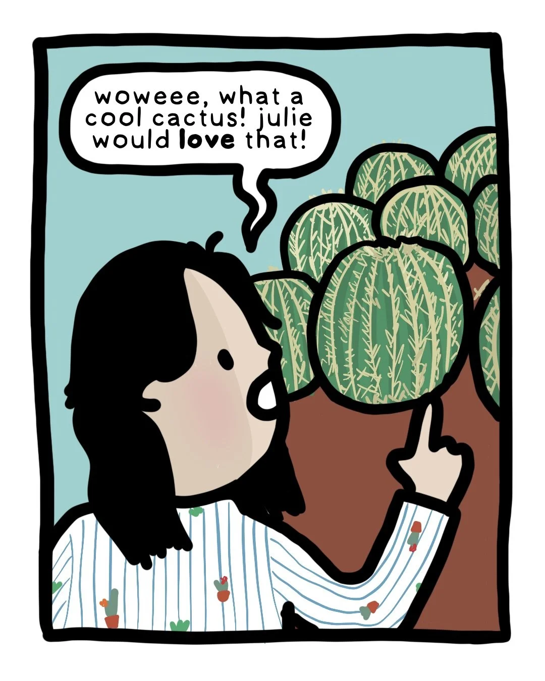 I sent a zillion pics and videos. #comic