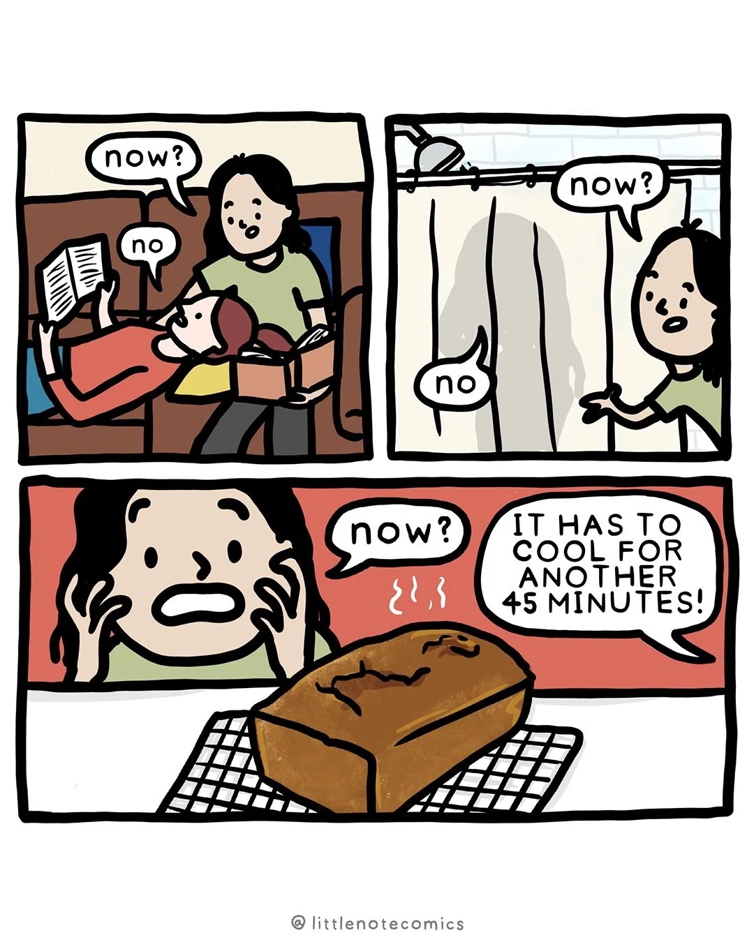Whipping up some sweet treats! Here is a collection of the highs and lows of baking. #comic #baking