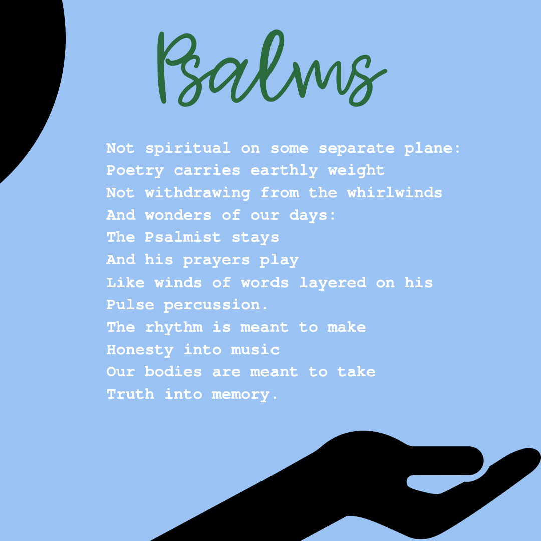 Psalms: The role of Poetry in the Bible
