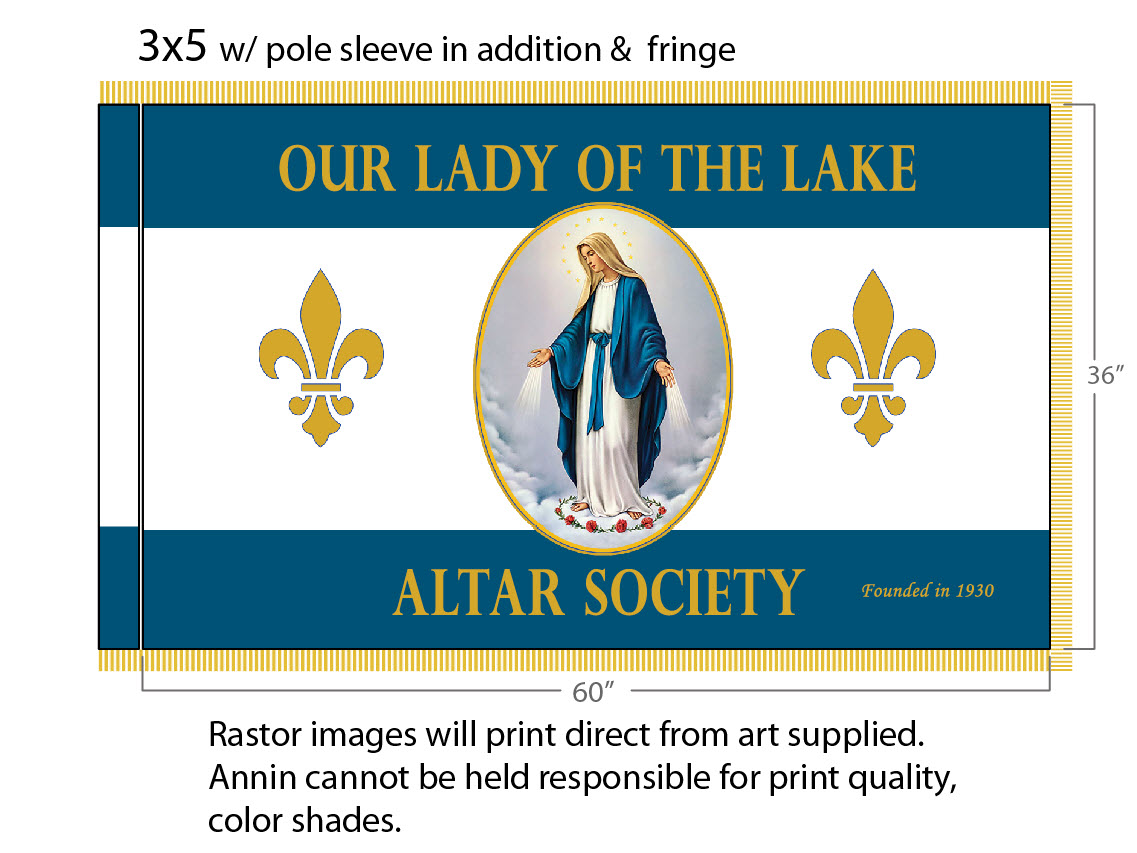 our lady of the lake flag 2019.jpg
