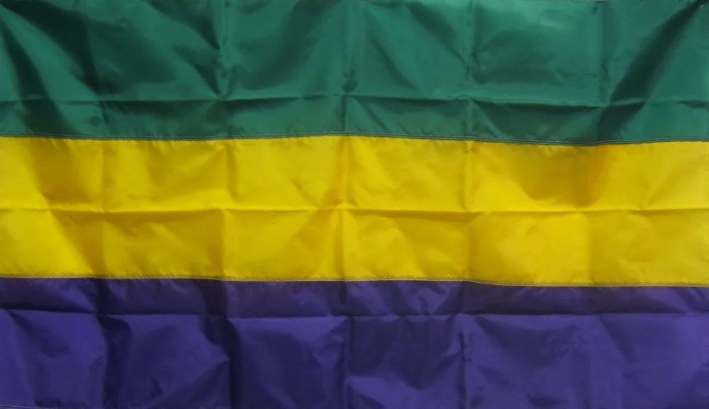 Mardit Gras 3x5 FT No Crown PENNANT SHOP (504) 837 - 8420 EMAIL: PENNANT700@YAHOO.COM