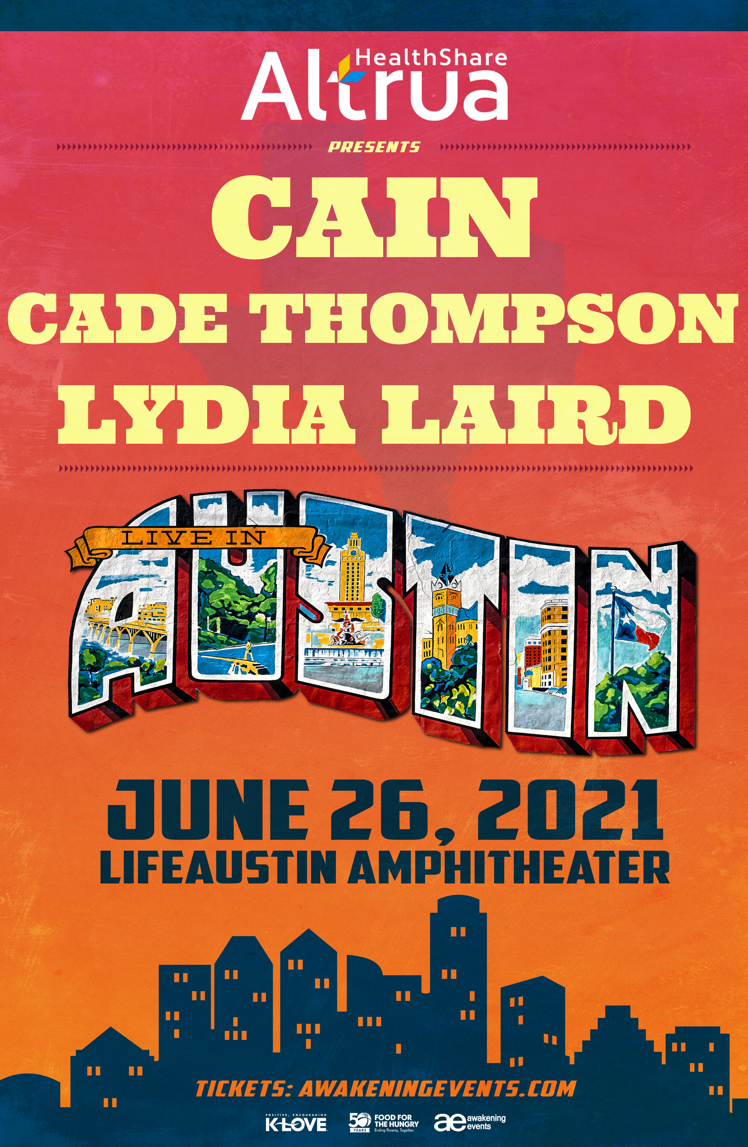 CAIN with Special Guests Cade Thompson & Lydia Laird