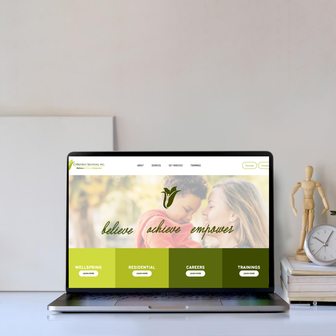 Website Design and Development: Crittenton Services