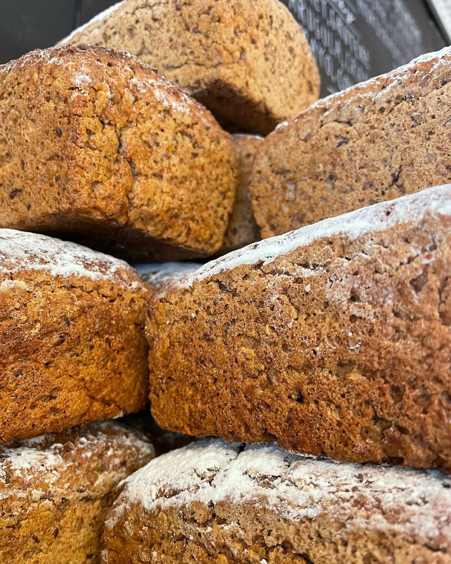 Volkenbrot - 100% German rye loaded with sunflower and flax seeds naturally leavened for ultimate flavor and nutrition!