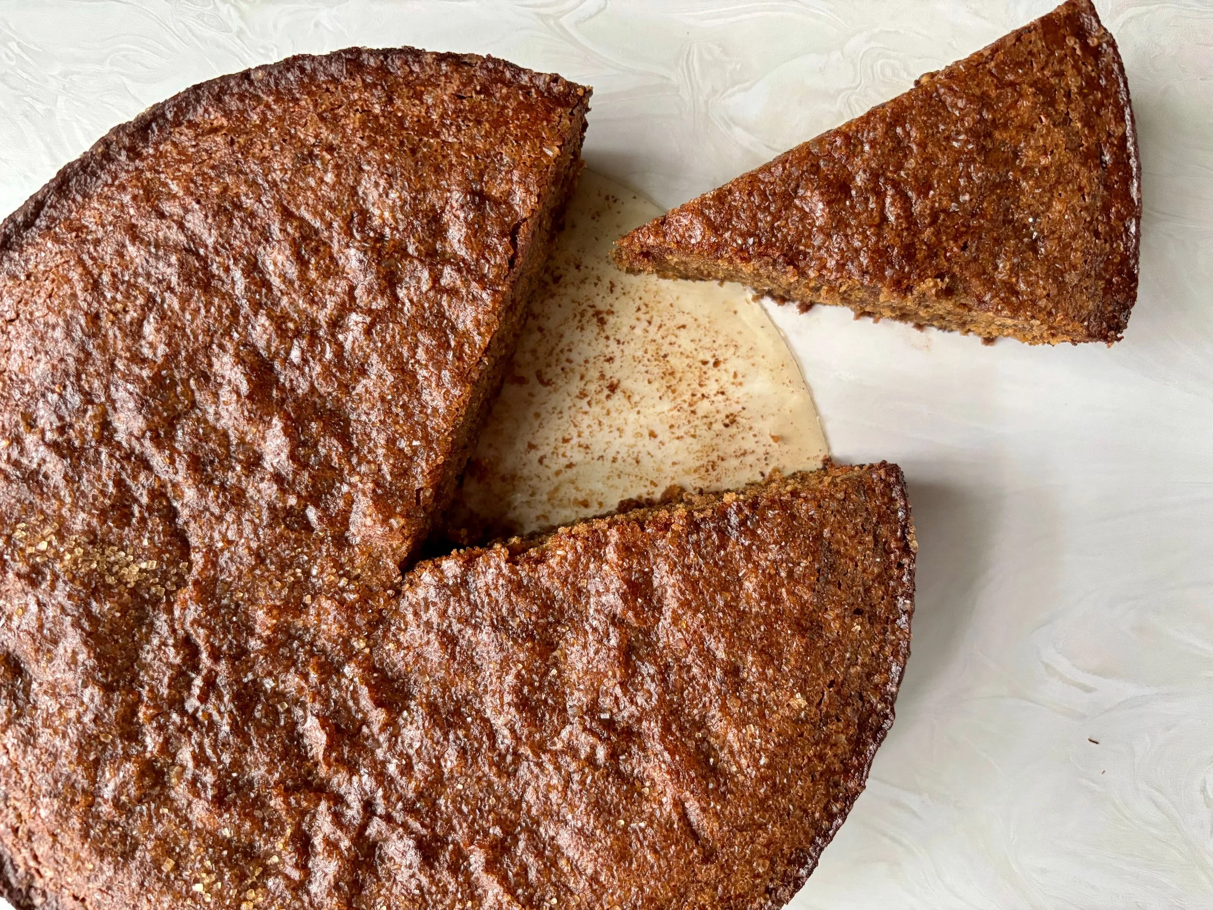 Burnt Miso Chestnut Cake