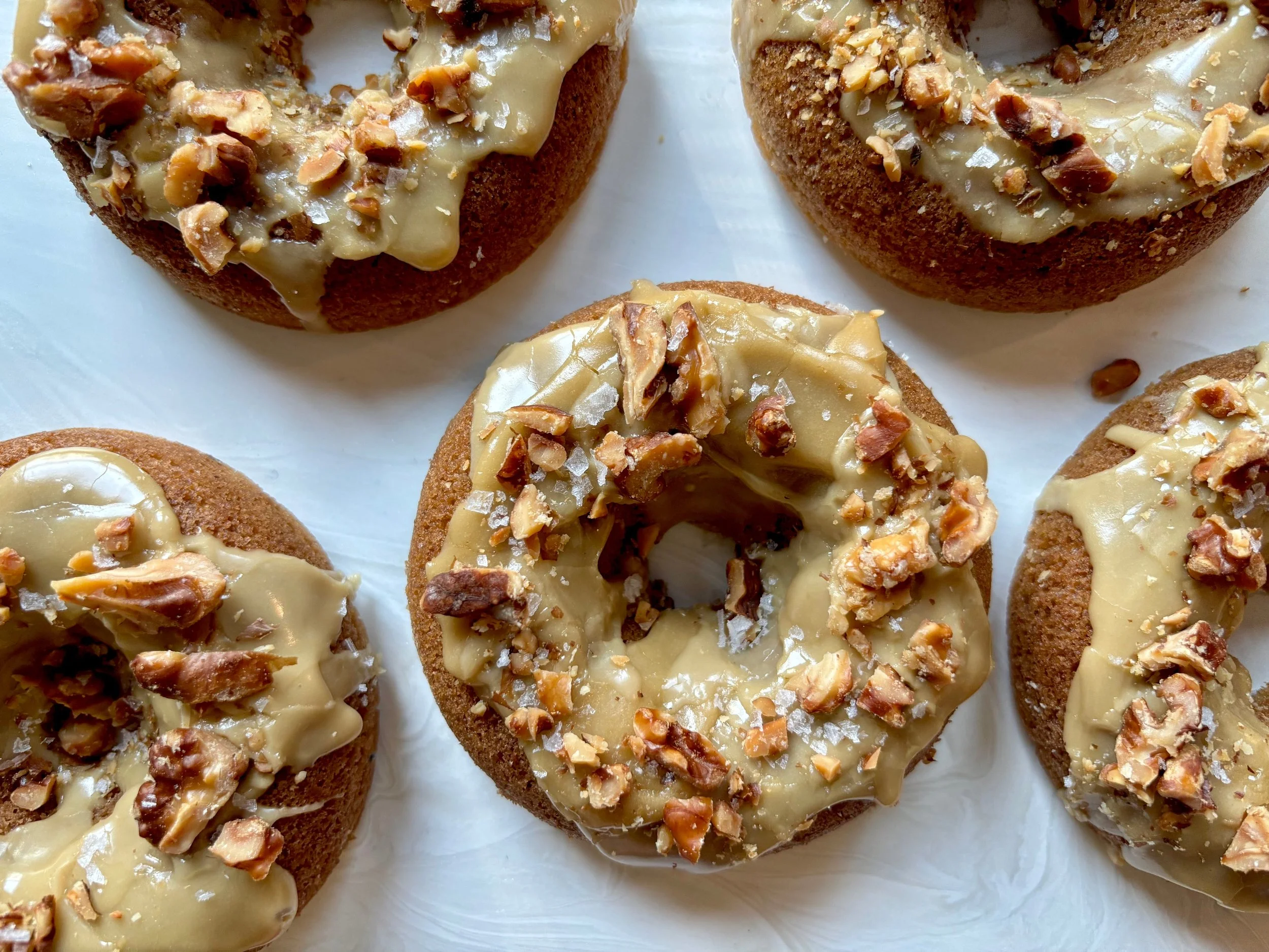 Chestnut Mochi Donuts with Maple Glaze