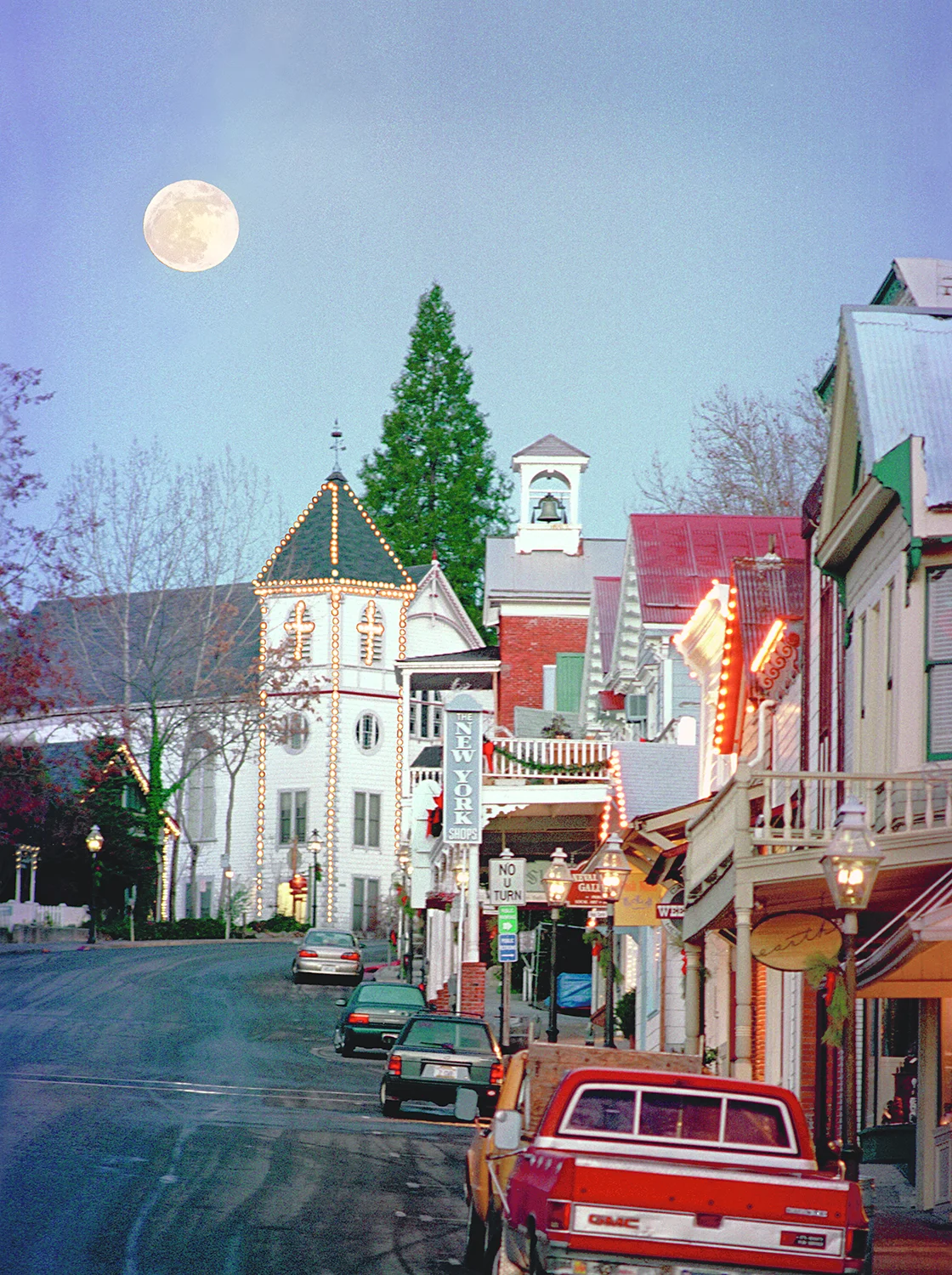 Nevada City Full Moon