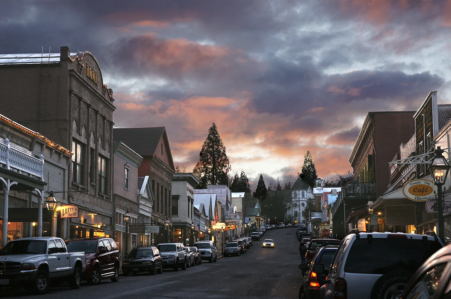 Nevada City Sunset