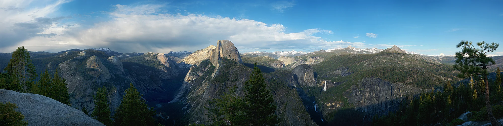 Half Dome From Glacier Point Pan